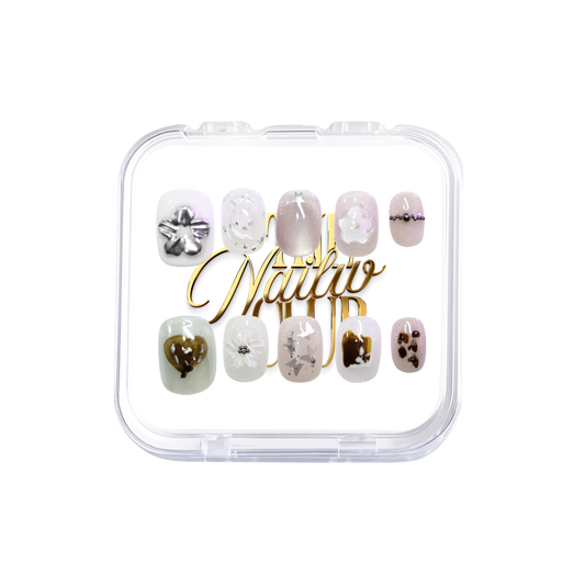 Soft Metallic Blossoms