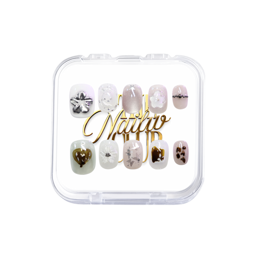 Soft Metallic Blossoms